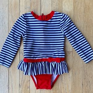 Girls one piece bathing suit